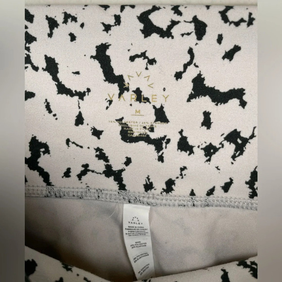 Varley Women's Everyday Abstract Printed 7/8 High Rise Yoga Leggings Size Medium - Picture 6 of 9